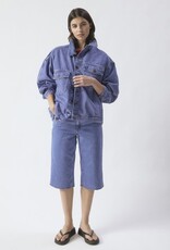 American Vintage Jeansvest 'Joybird' - Pink Blue - Joy16M -  American Vintage