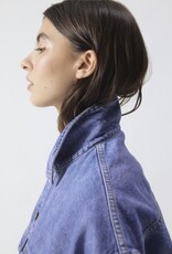 American Vintage Jeansvest 'Joybird' - Pink Blue - Joy16M -  American Vintage