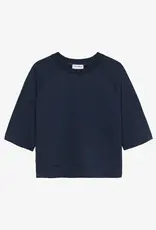 Catwalk Junkie Sweater 'Short Sleeve' - Navy Blazer - Catwalk Junkie