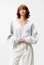 Catwalk Junkie Sweater 'Back Detailed' - Light Grey Melange - Catwalk Junkie