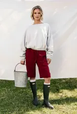 Catwalk Junkie Sweater 'Back Detailed' - Light Grey Melange - Catwalk Junkie