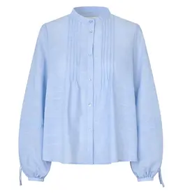 Lollys Laundry Blouse 'Lanna' - Light Blue - Lollys Laundry