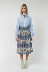 Lollys Laundry Blouse 'Lanna' - Light Blue - Lollys Laundry