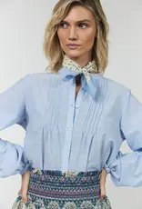 Lollys Laundry Blouse 'Lanna' - Light Blue - Lollys Laundry