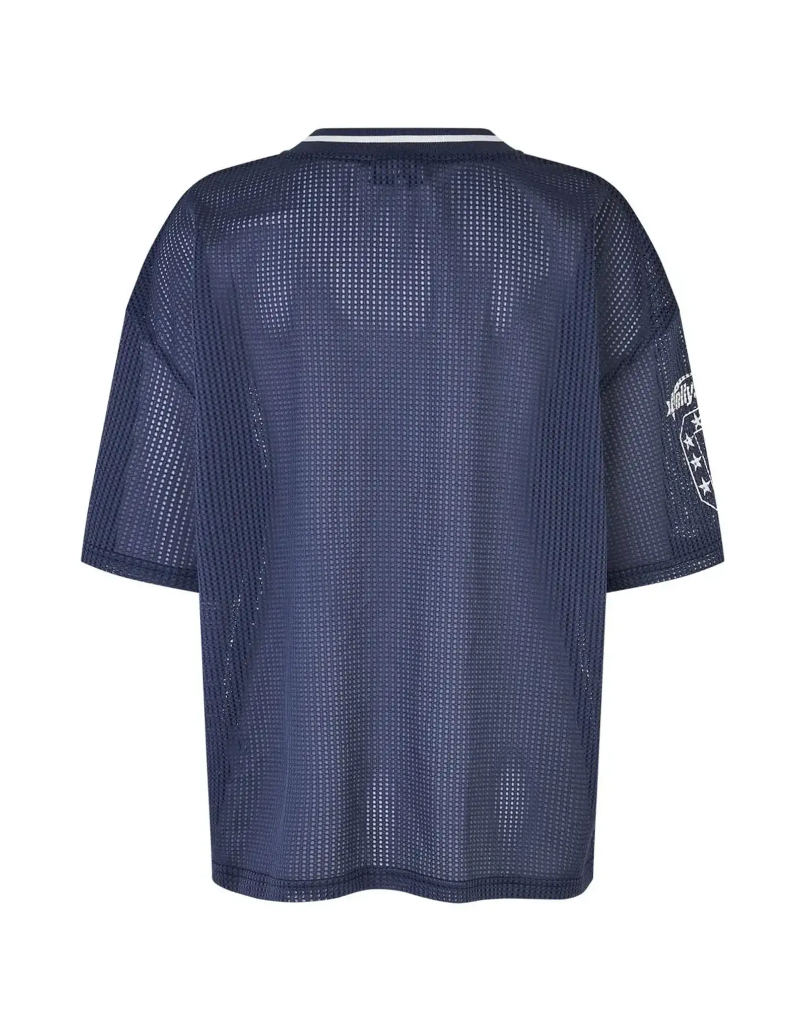 Lollys Laundry Sports Tee 'Kamilla' - Dark Blue - Lollys Laundry