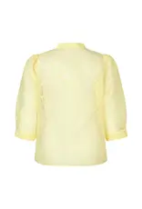 Lollys Laundry Blouse 'Bono' - Light Yellow - Lollys Laundry