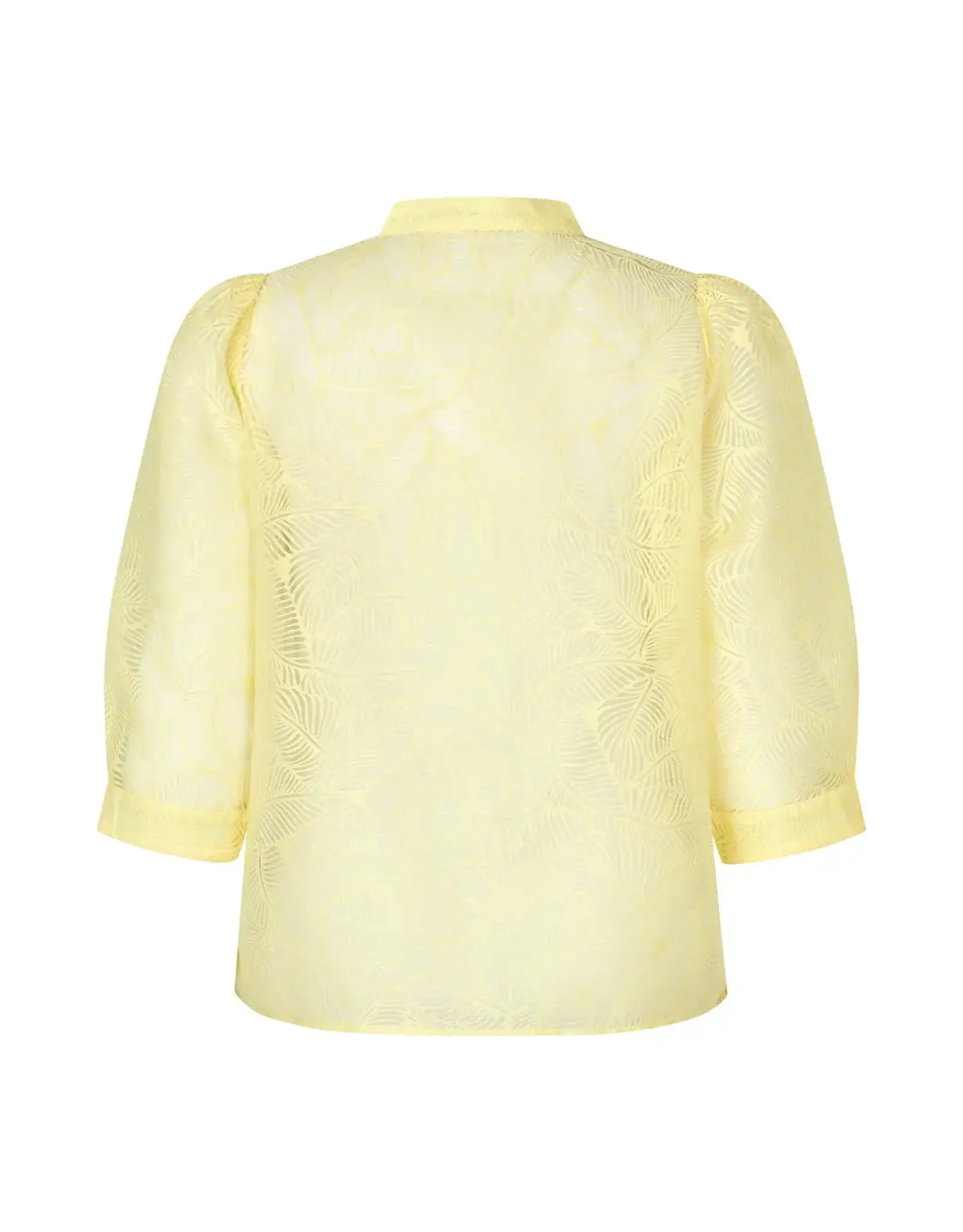 Lollys Laundry Blouse 'Bono' - Light Yellow - Lollys Laundry