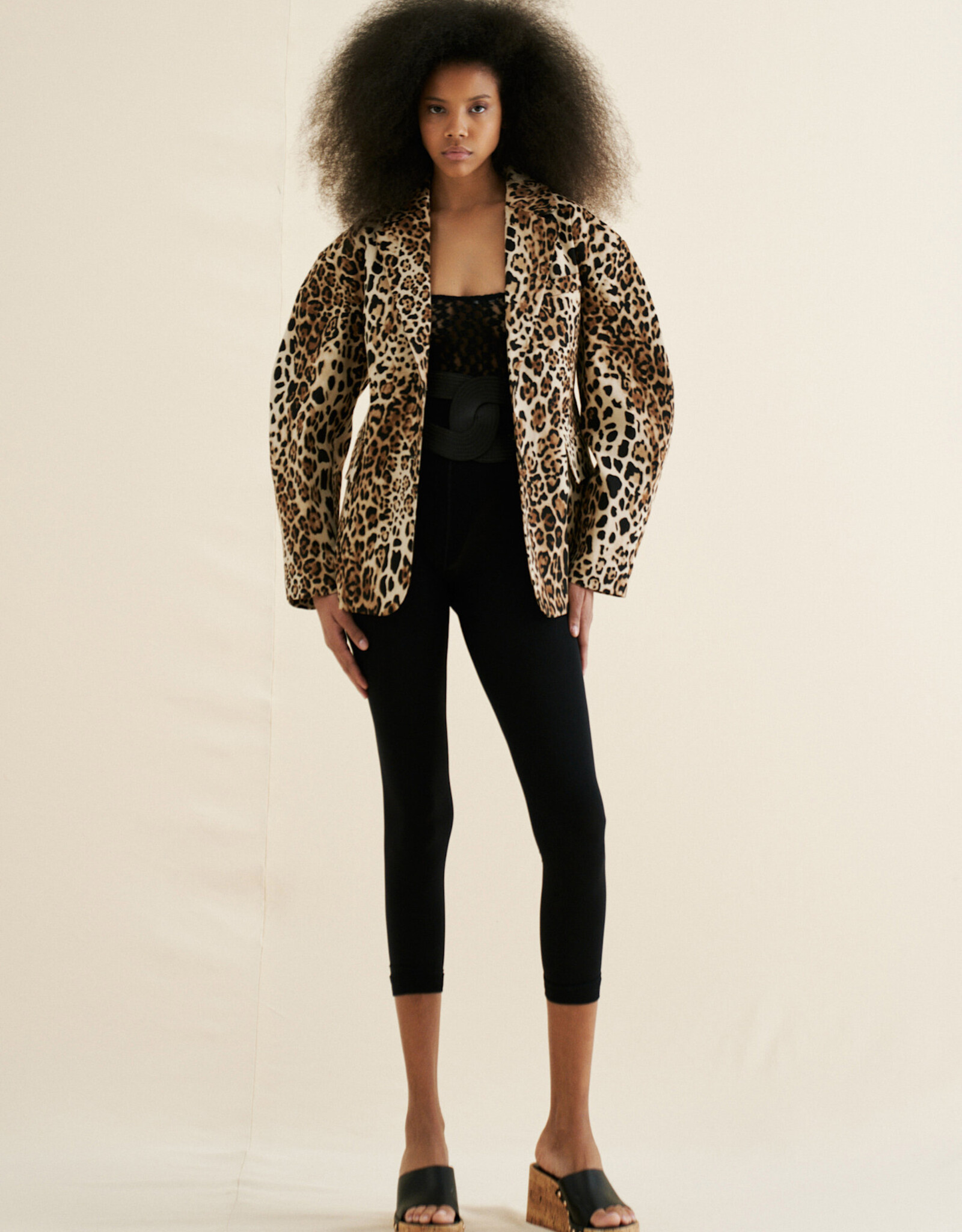 The Golden House Lum Blazer 'Olga' - Leopard