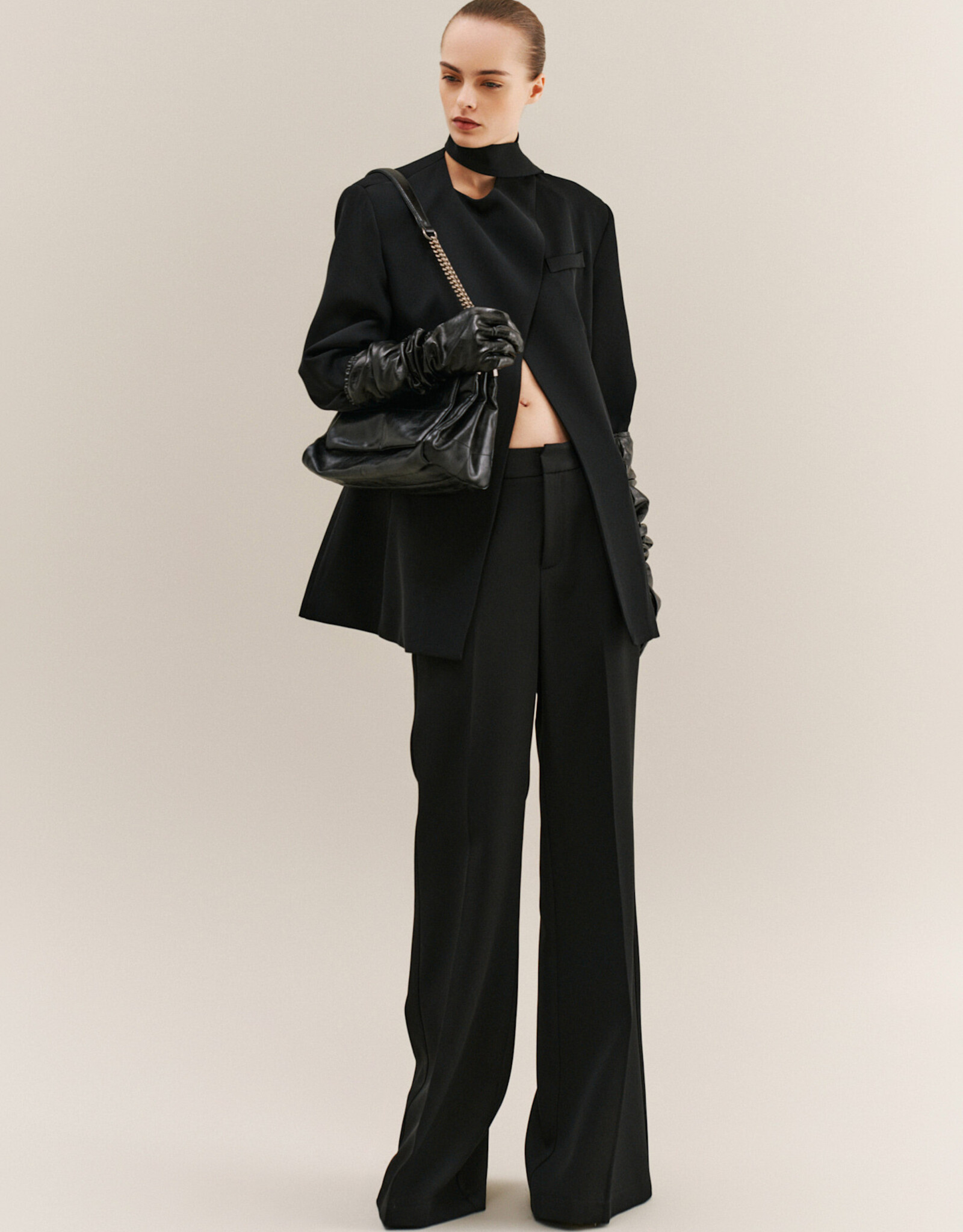 The Golden House Lum Blazer 'Pia' - Black