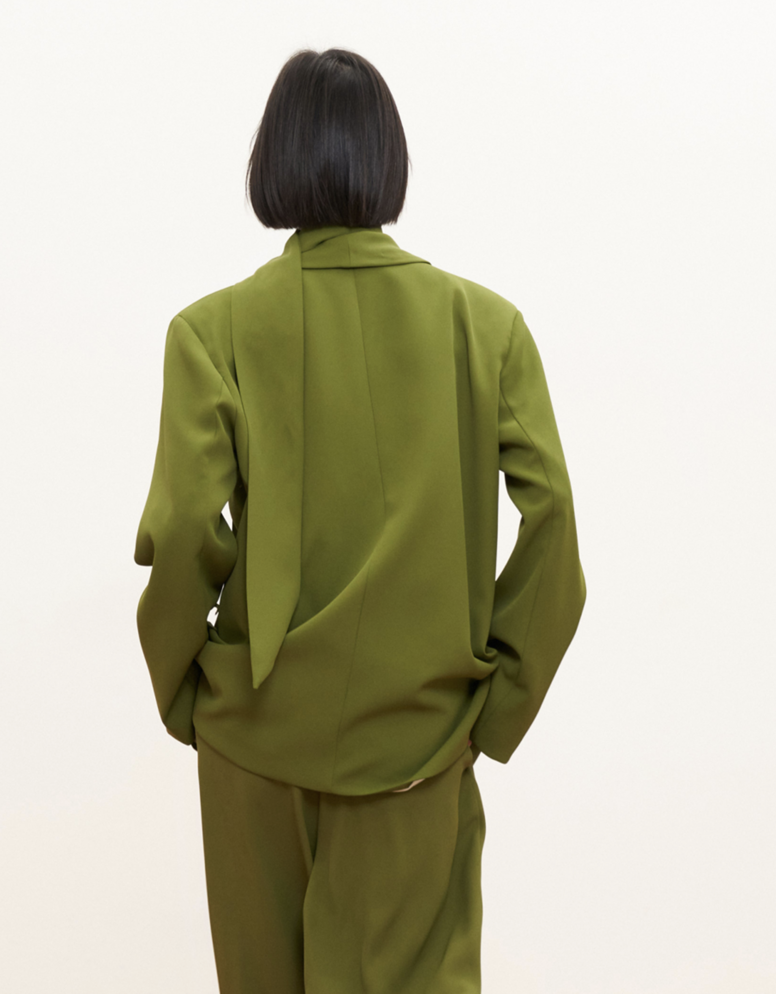 The Golden House Lum Blazer 'Indra' - Olive