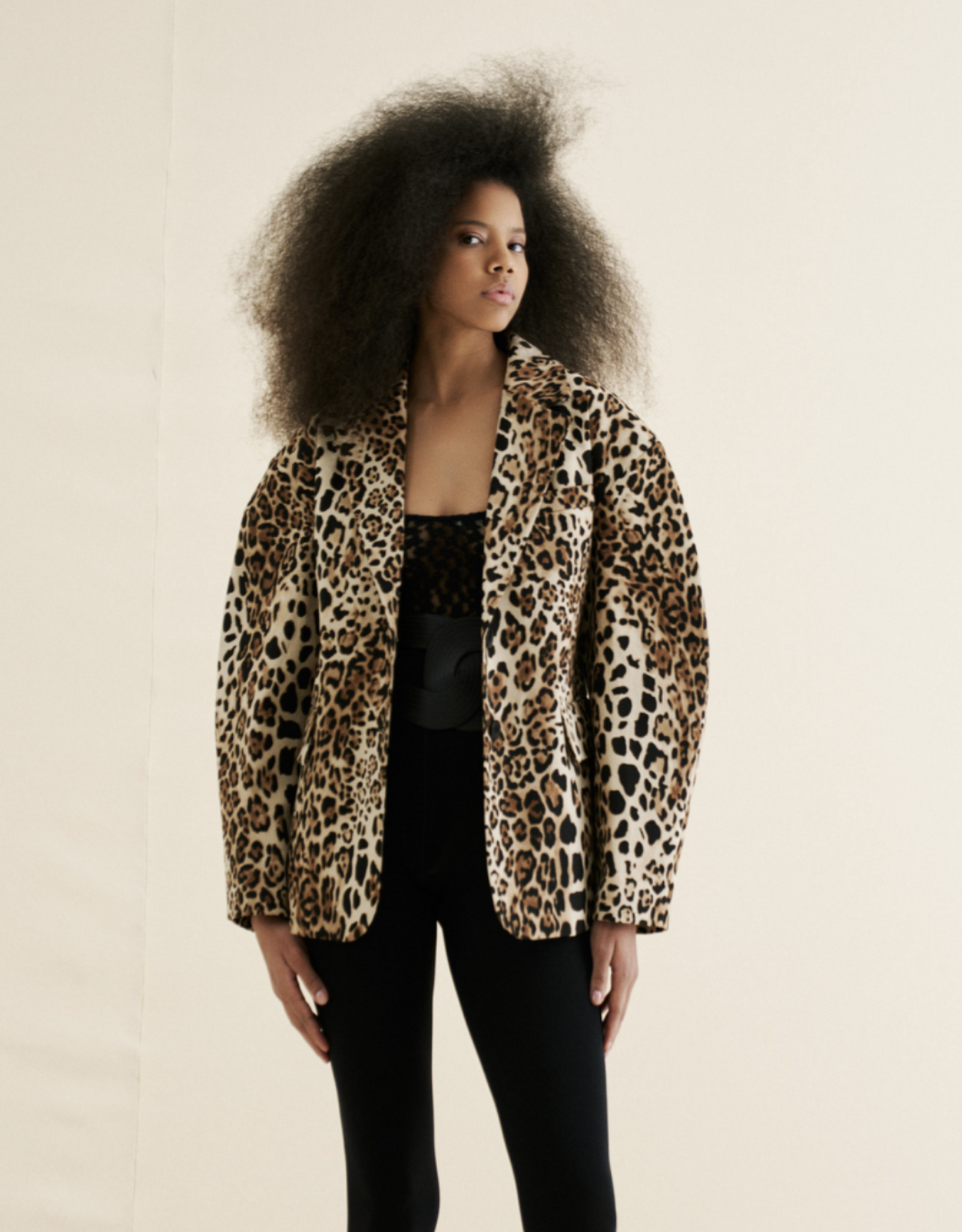 The Golden House Lum Blazer 'Olga' - Leopard