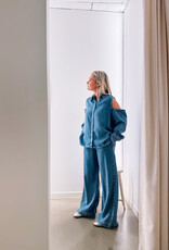 Catwalk Junkie Broek Denim 'Jogger' - Blue - Catwalk Junkie