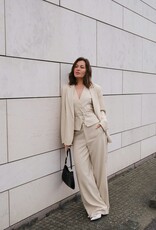 Broek Melange 'Emmett' - Beige Melange - Neo Noir