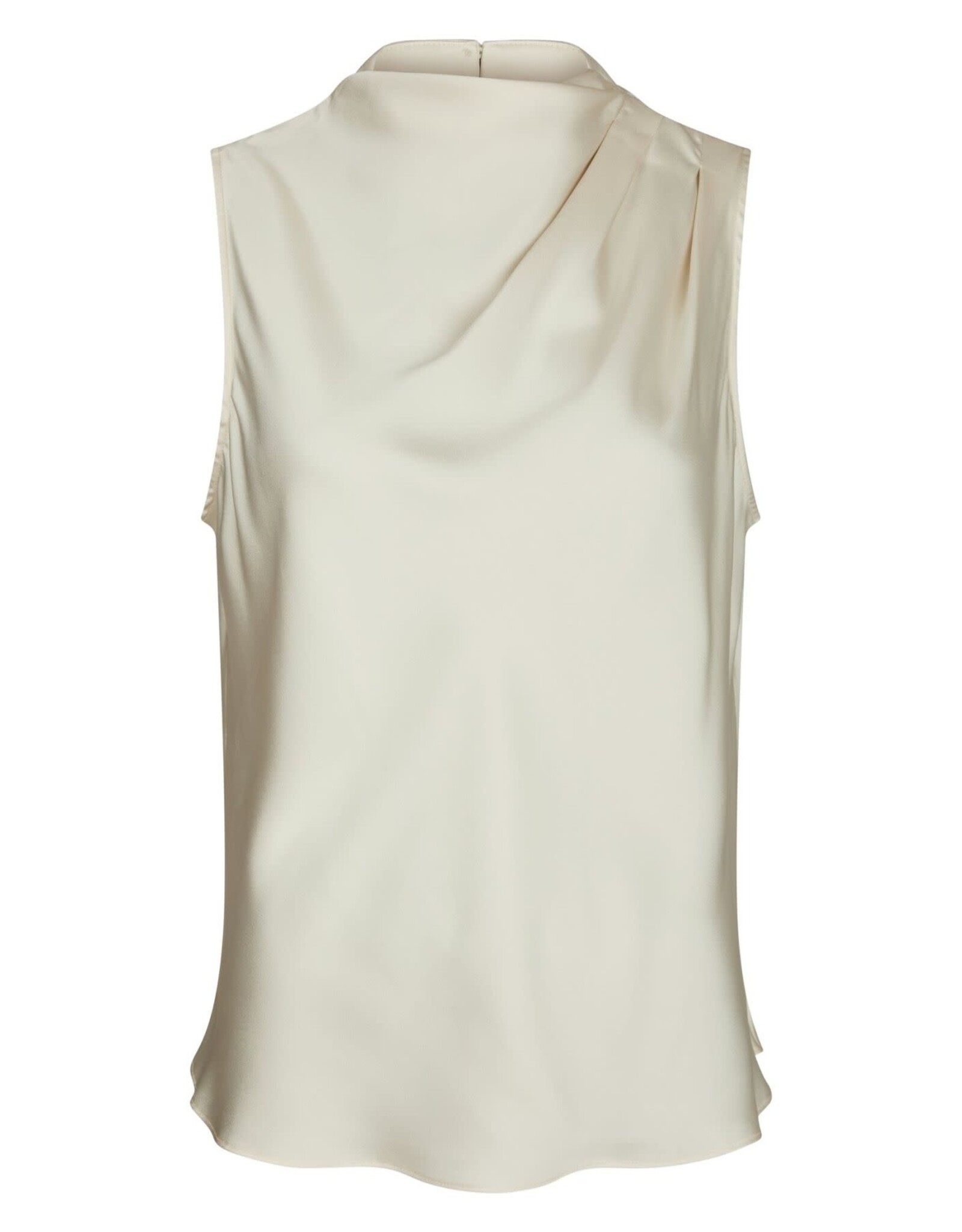 Top Satin 'Isola' - Creme - Neo Noir