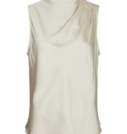 Top Satin 'Isola' - Creme - Neo Noir