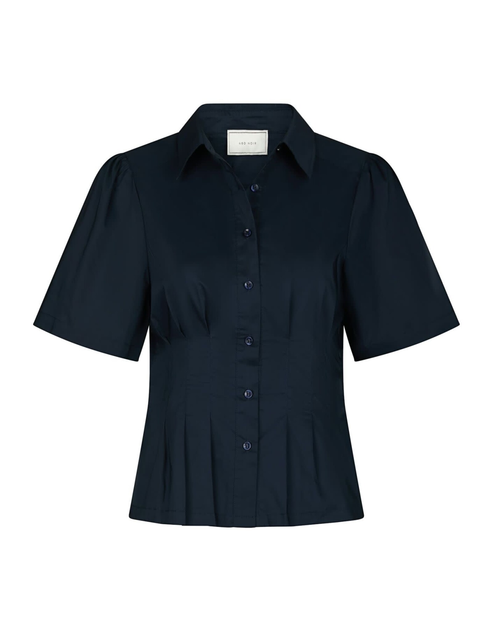Blouse Poplin 'Balara' - Navy - Neo Noir
