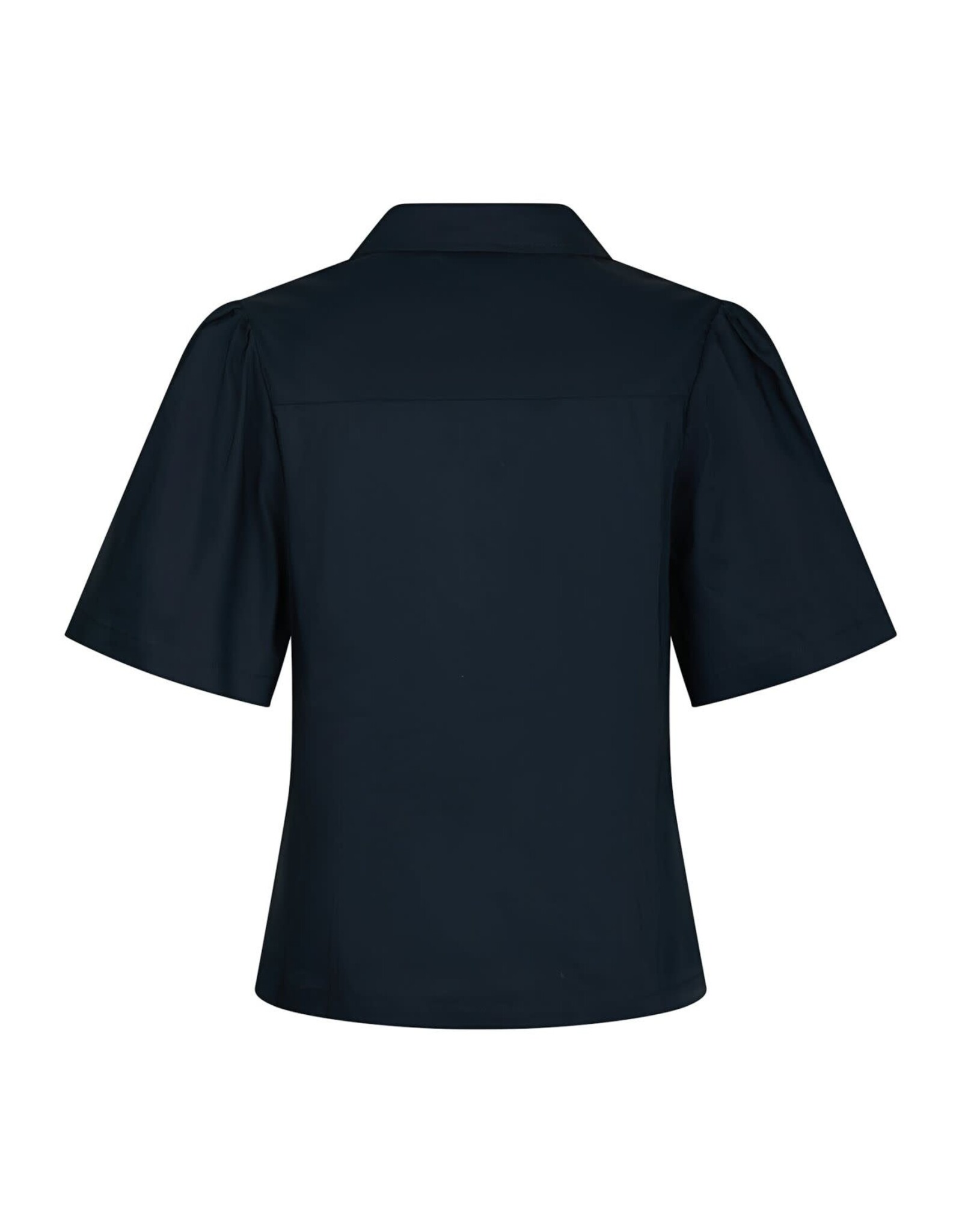Blouse Poplin 'Balara' - Navy - Neo Noir