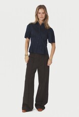 Blouse Poplin 'Balara' - Navy - Neo Noir