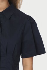 Blouse Poplin 'Balara' - Navy - Neo Noir