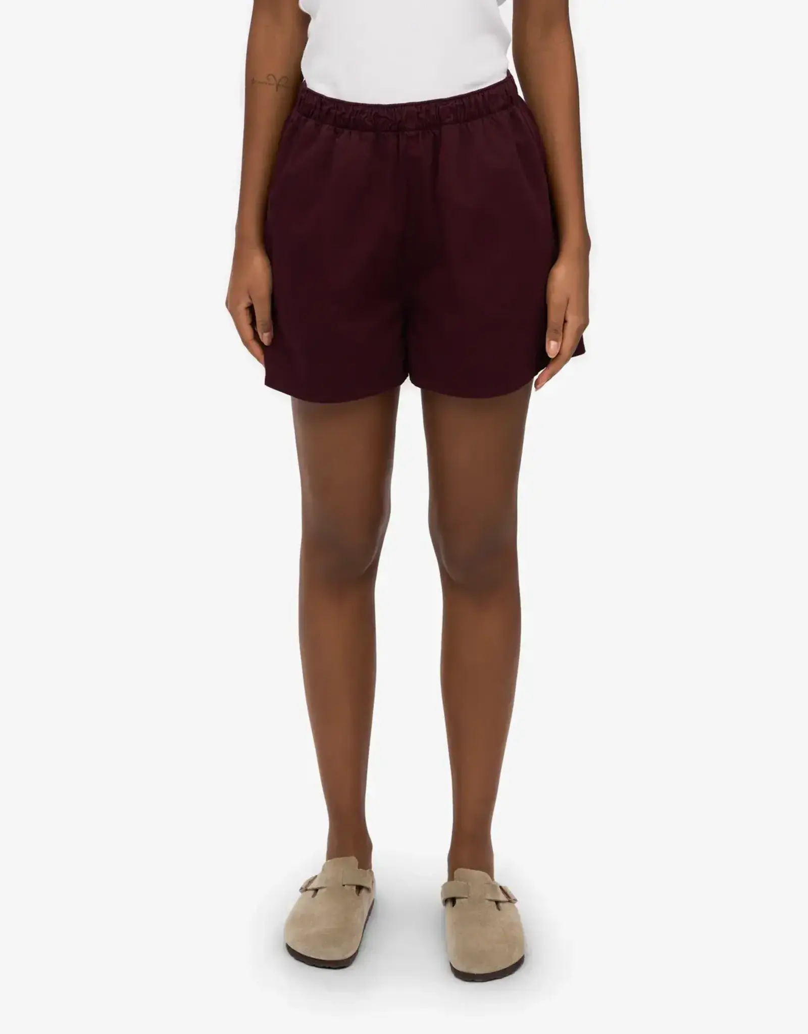 Colorful Standard Short 'Organic Twill' - Oxblood Red - Colorful Standard