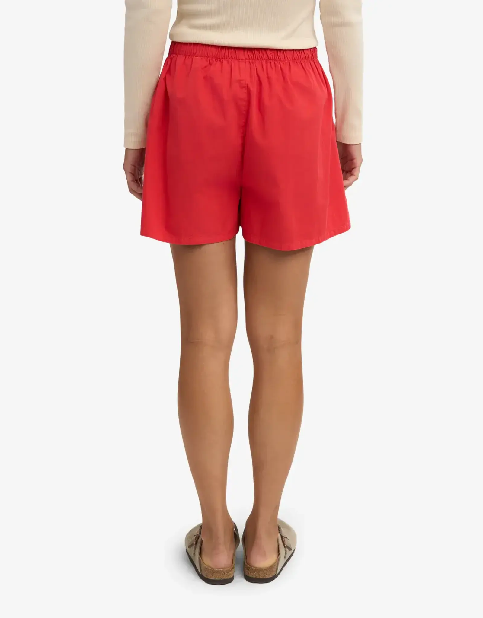 Colorful Standard Short 'Organic Twill' - Red Tangerine - Colorful Standard