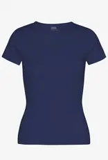 Colorful Standard T-Shirt 'Organic Rib SS' - Marine Blue  - Colorful Standard