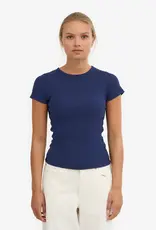 Colorful Standard T-Shirt 'Organic Rib SS' - Marine Blue  - Colorful Standard