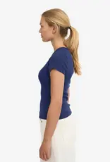 Colorful Standard T-Shirt 'Organic Rib SS' - Marine Blue  - Colorful Standard