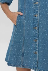 Moves Jurk 'Miriami' - Medium Blue - Moves