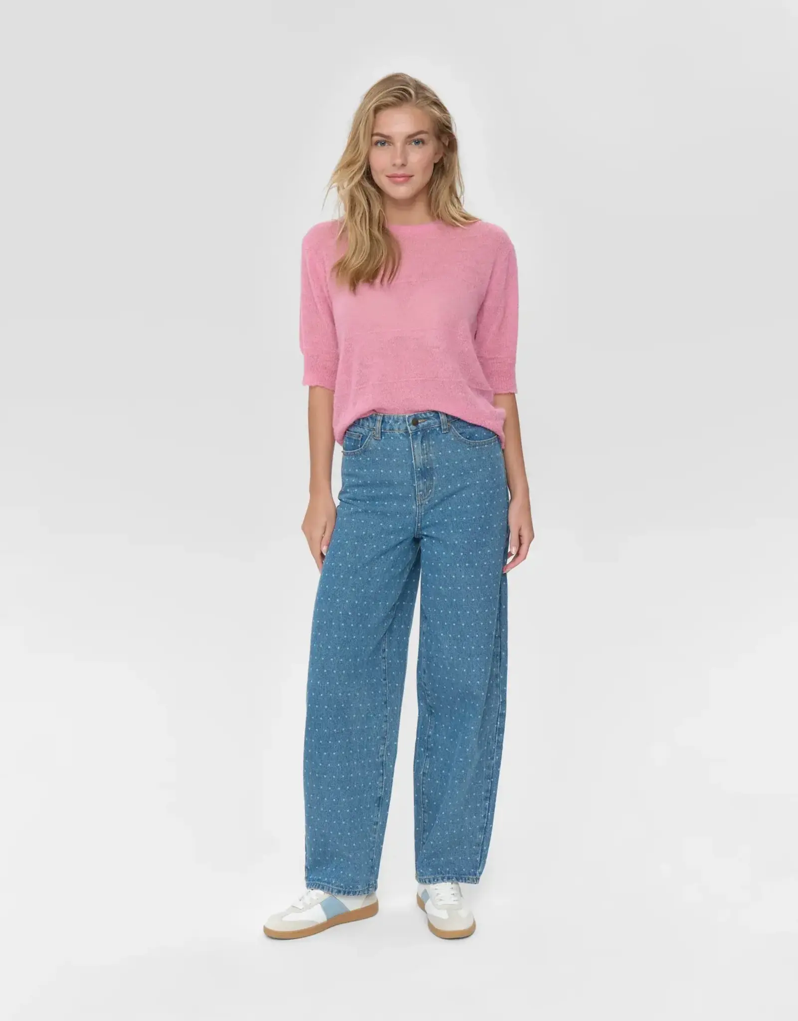 Moves Jerans 'Hellas' - Medium Blue - Moves