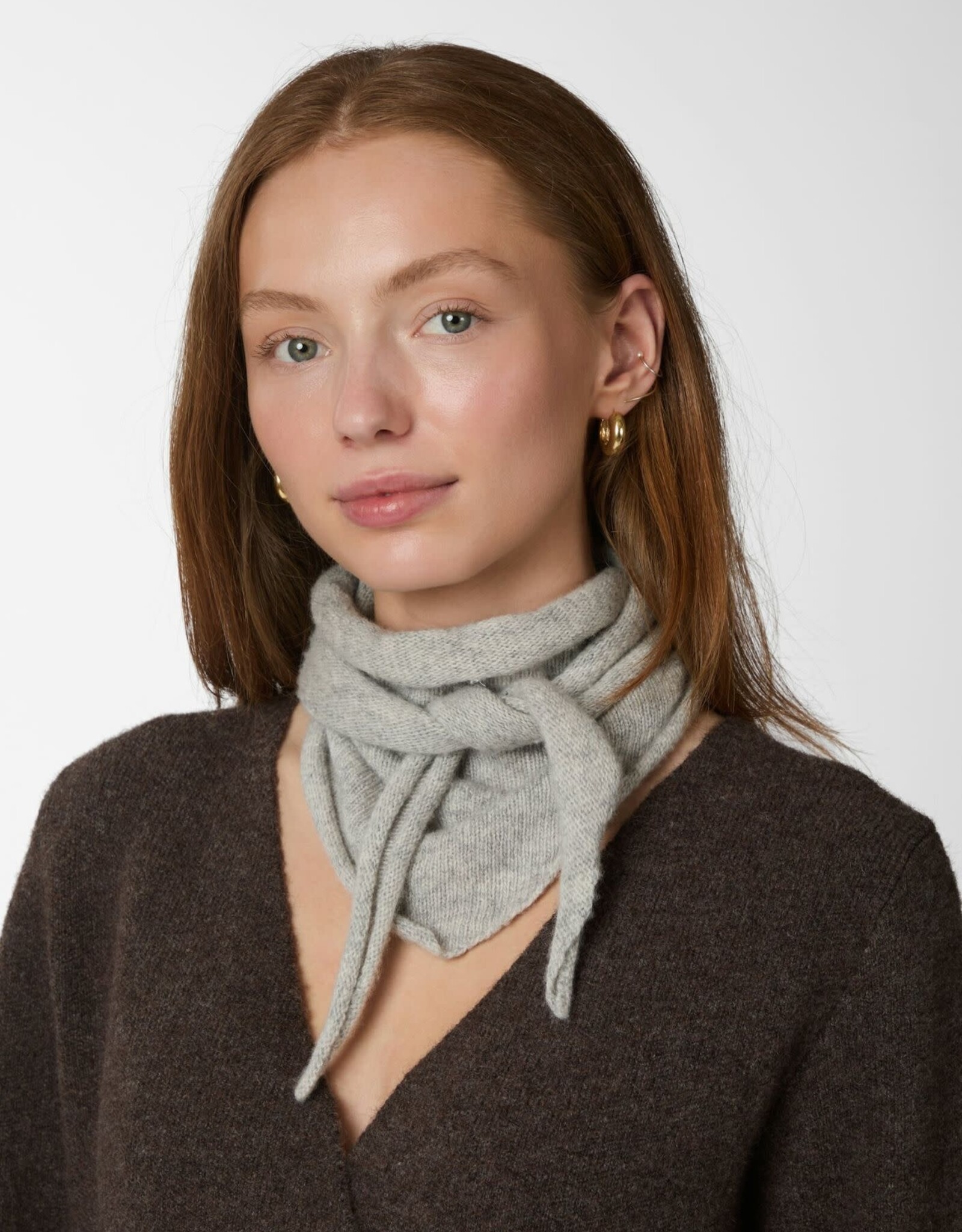 Sjaaltje 'Misty' - Grey Melange - Neo Noir - One Size