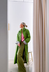 The Golden House Lum Trench 'Leah' - Verde Olive