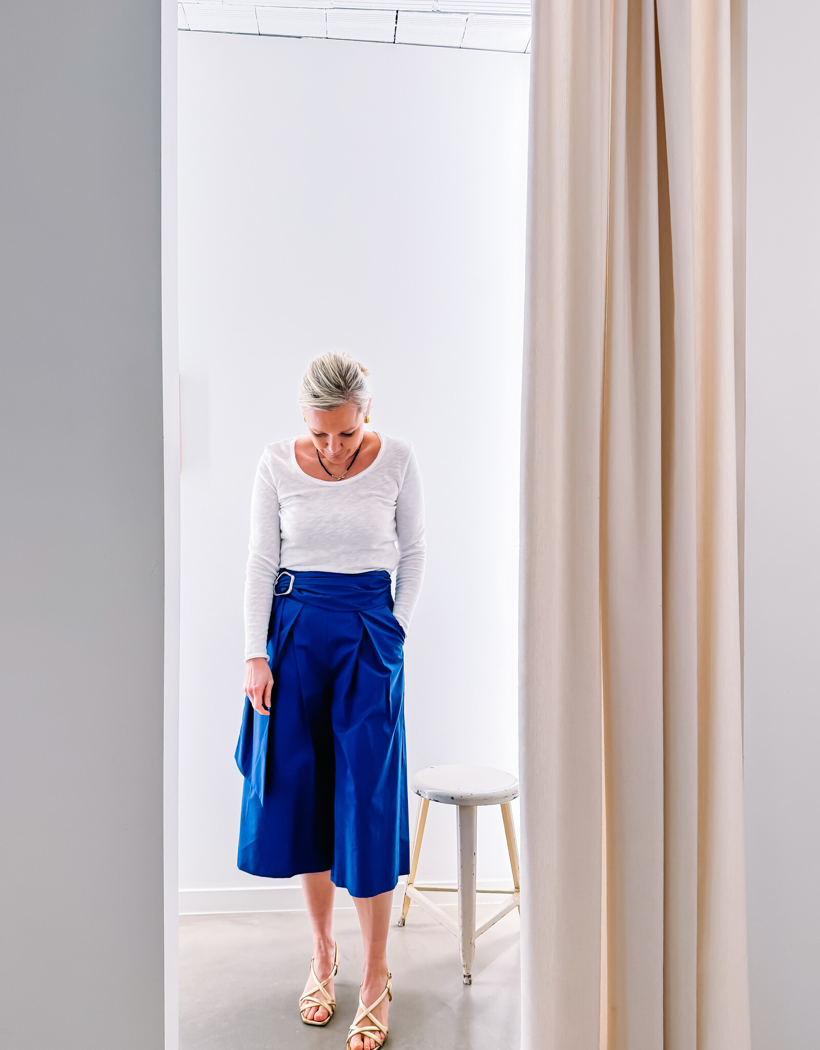 The Golden House Lum Bermuda 'Izzy' - Electrique Blue