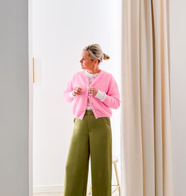 American Vintage Cardigan 'Vitow' -  Rose Chine  - Vito19E - American Vintage