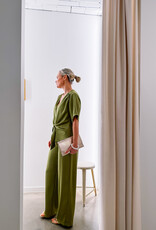 Broek Heavy Sateen 'Emmet' - Sage Green - Neo Noir