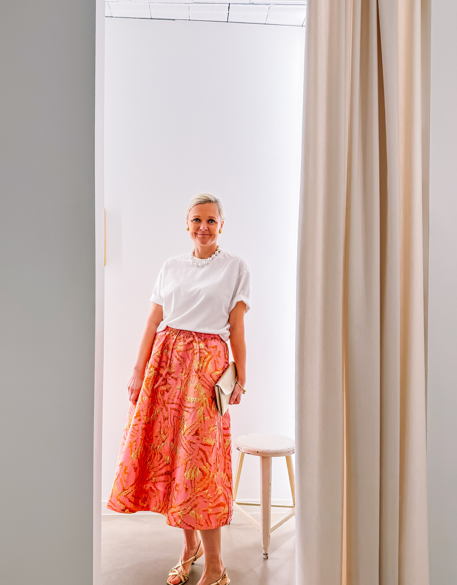 Lollys Laundry Rok 'Bristol' - Pink - Lollys Laundry