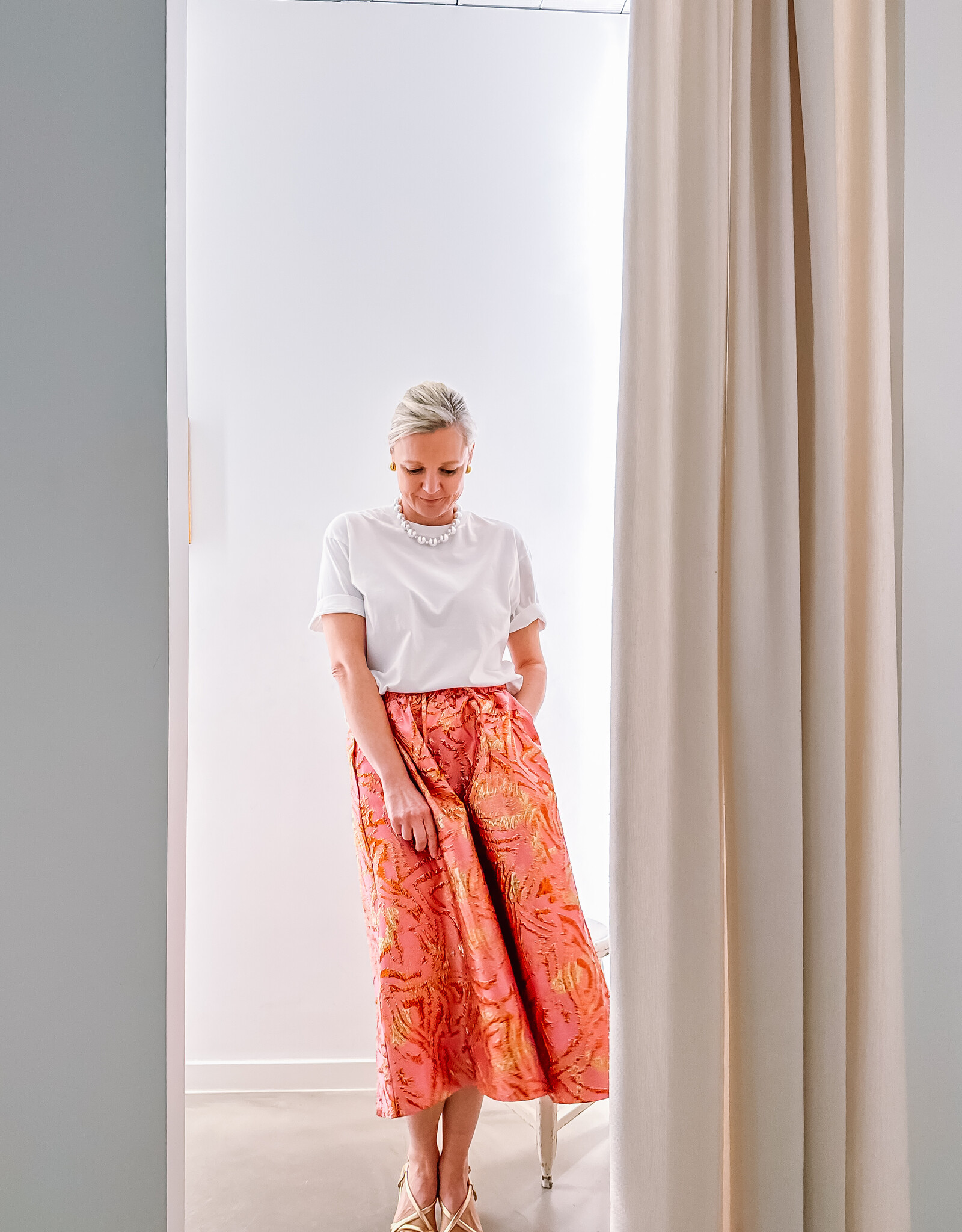 Lollys Laundry Rok 'Bristol' - Pink - Lollys Laundry