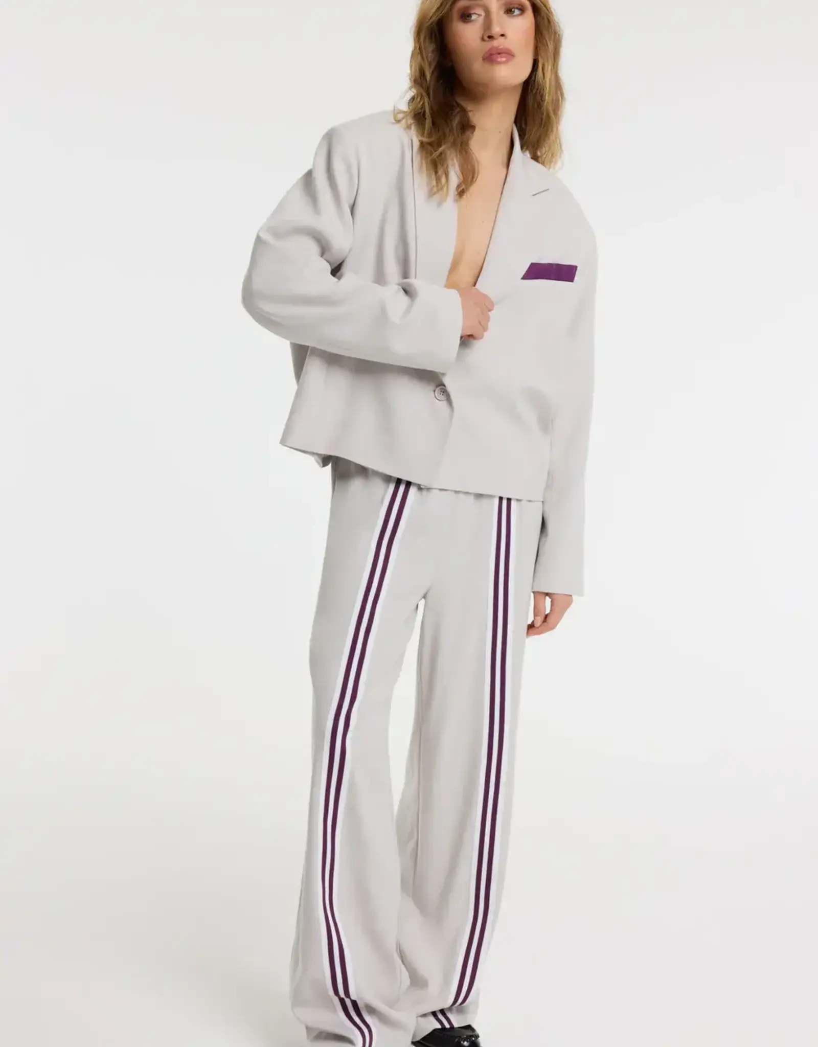 Refined Department Broek 'Tyra' - Creamy White - Refined Department