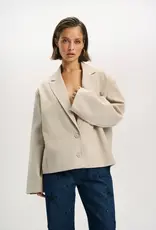 Refined Department Blazer Cropped 'Jackie' - Creamy White - Refined Department