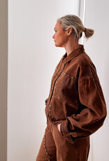 Refined Department Jacket 'Honni' - Brown - Refined Department