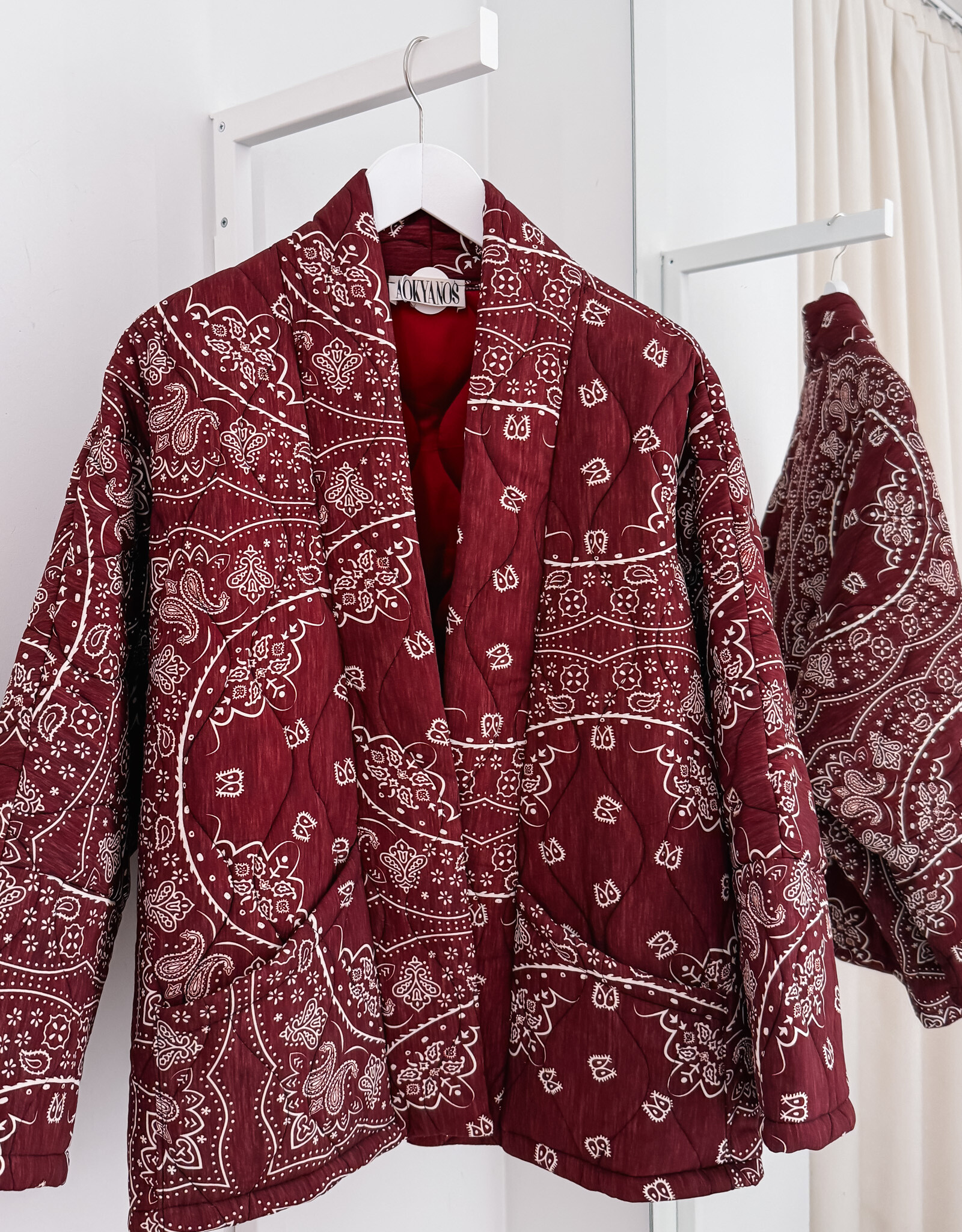 Aokyanos Kimono 'Chicago 04' - Bordeaux - Aokyanos TU