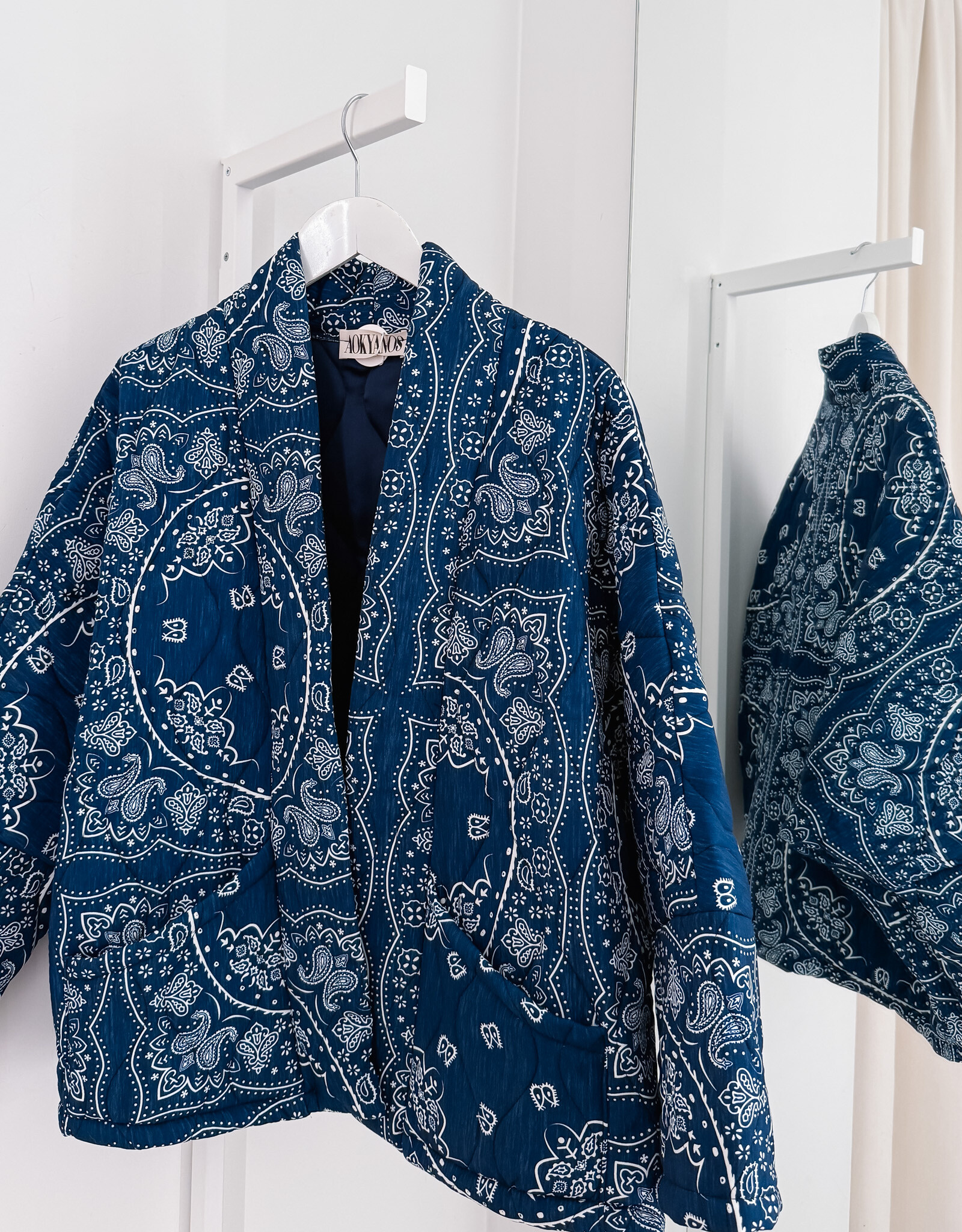 Aokyanos Kimono 'Chicago 04' - Navy - Aokyanos TU