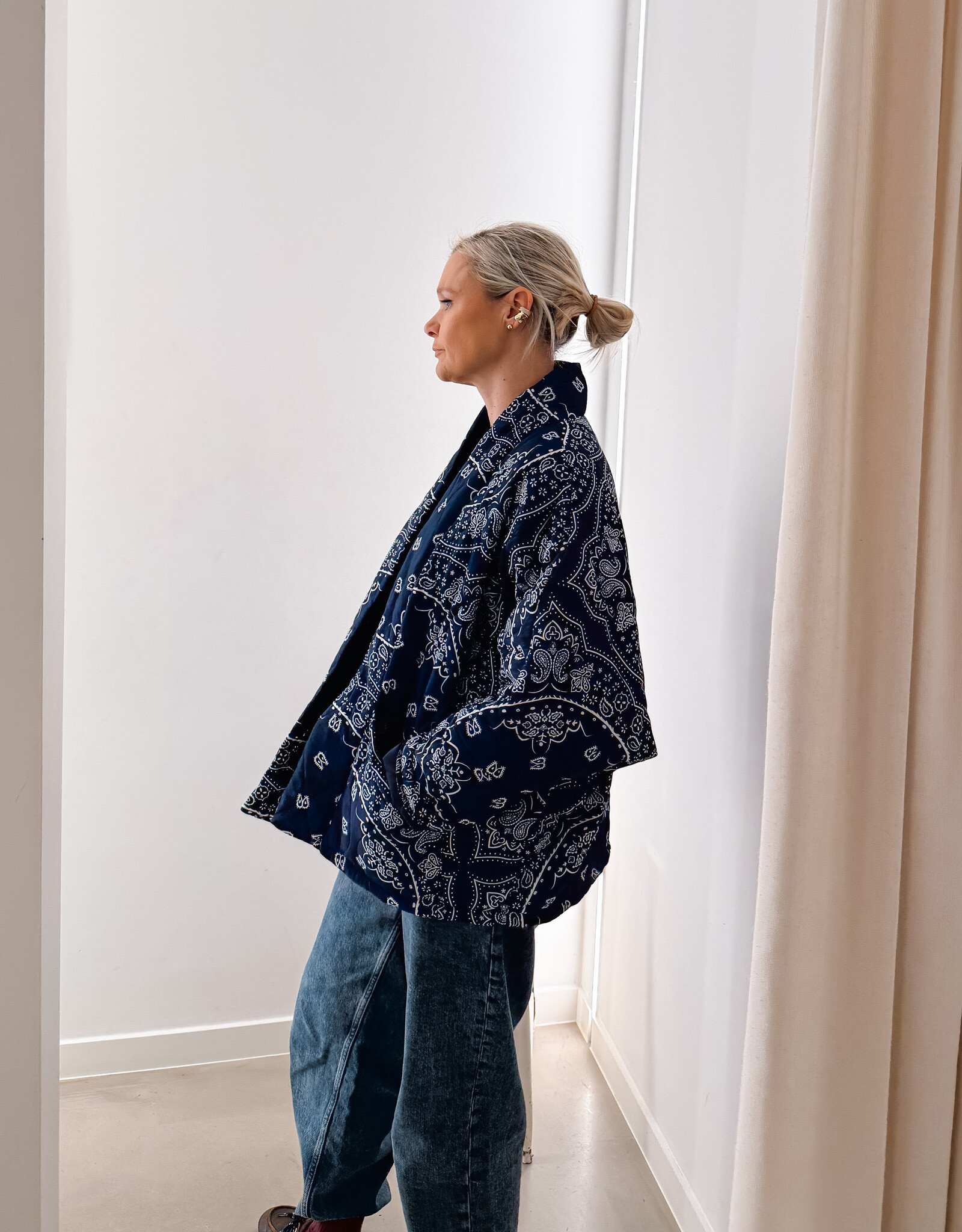 Aokyanos Kimono 'Chicago 04' - Navy - Aokyanos TU