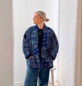 Aokyanos Kimono 'Chicago 04' - Navy - Aokyanos TU