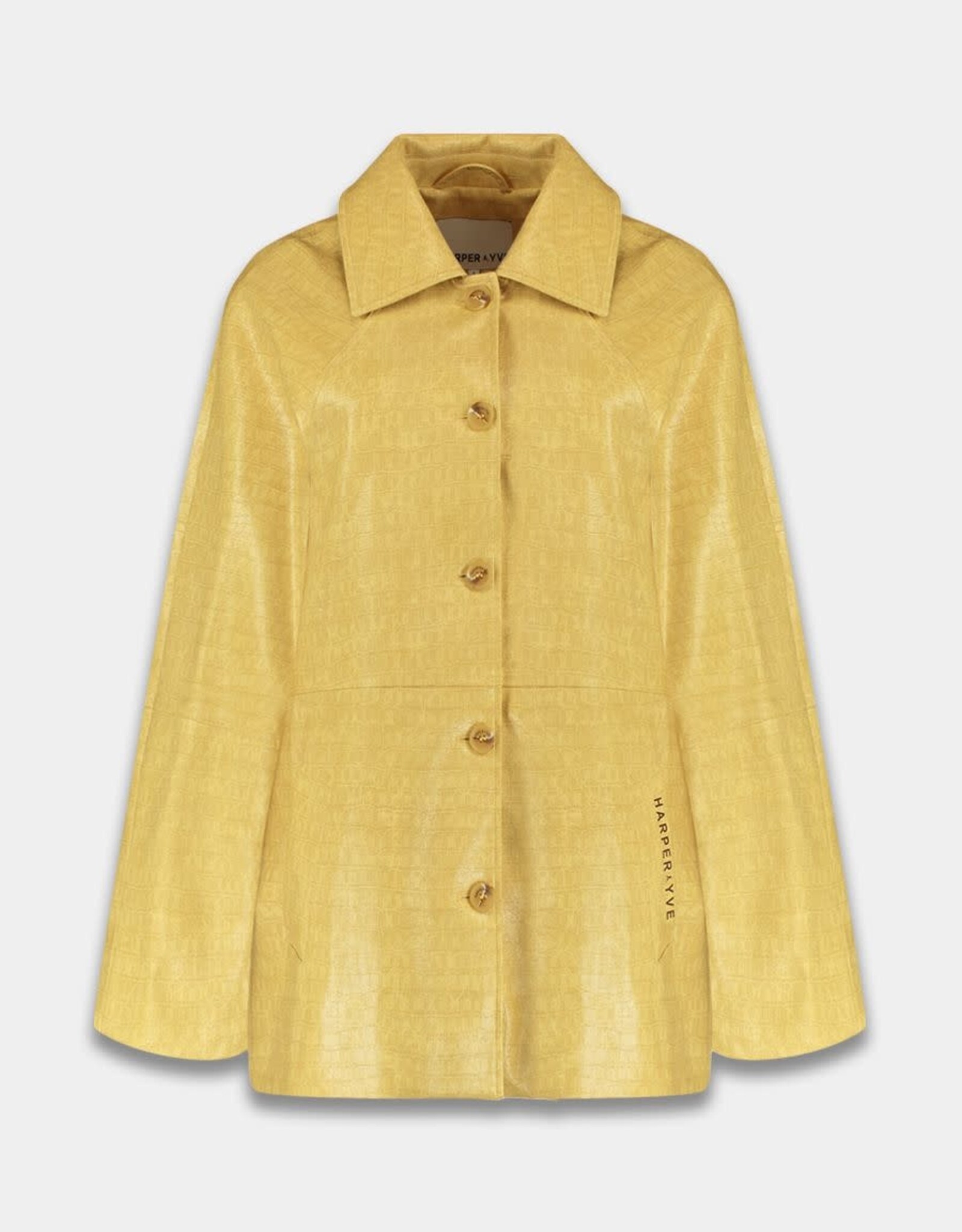 Harper&Yve Jacket 'Mees' - Light Yellow - Harper&Yve