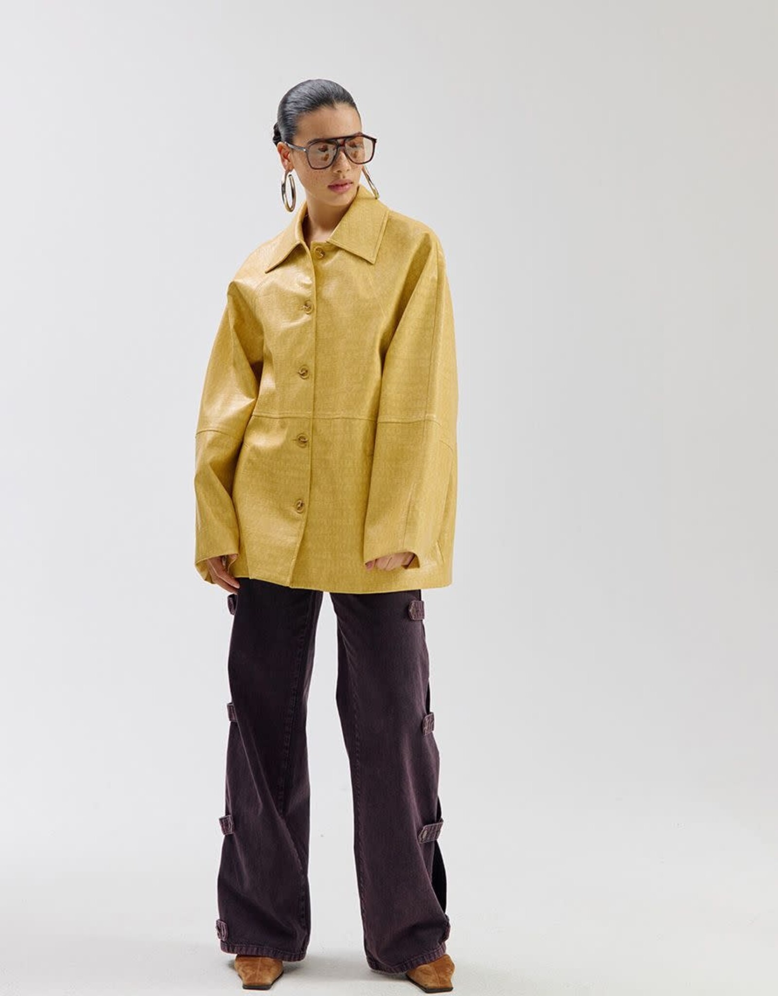 Harper&Yve Jacket 'Mees' - Light Yellow - Harper&Yve