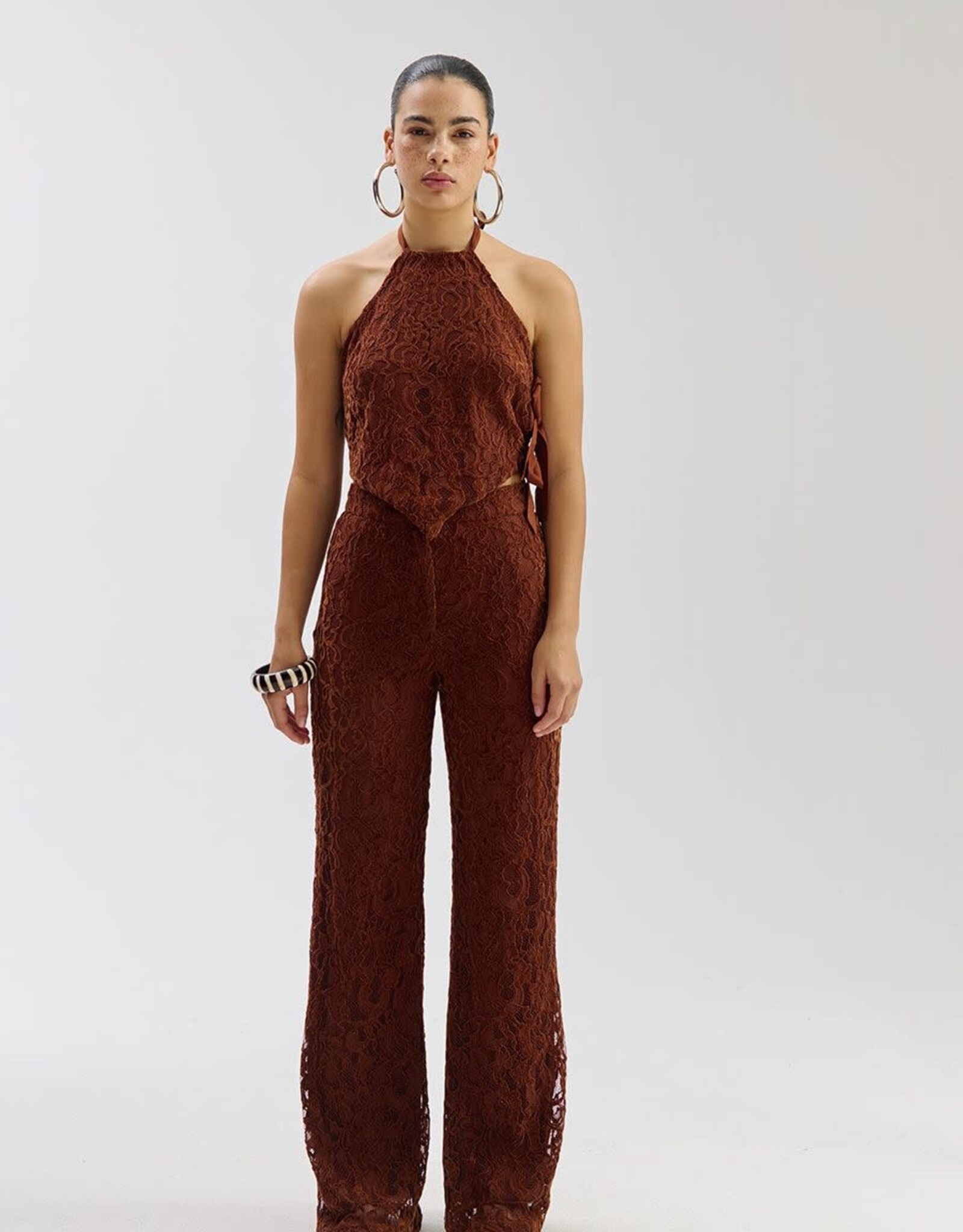 Harper&Yve Broek 'Lola' - Saddle Brown - Harper&Yve