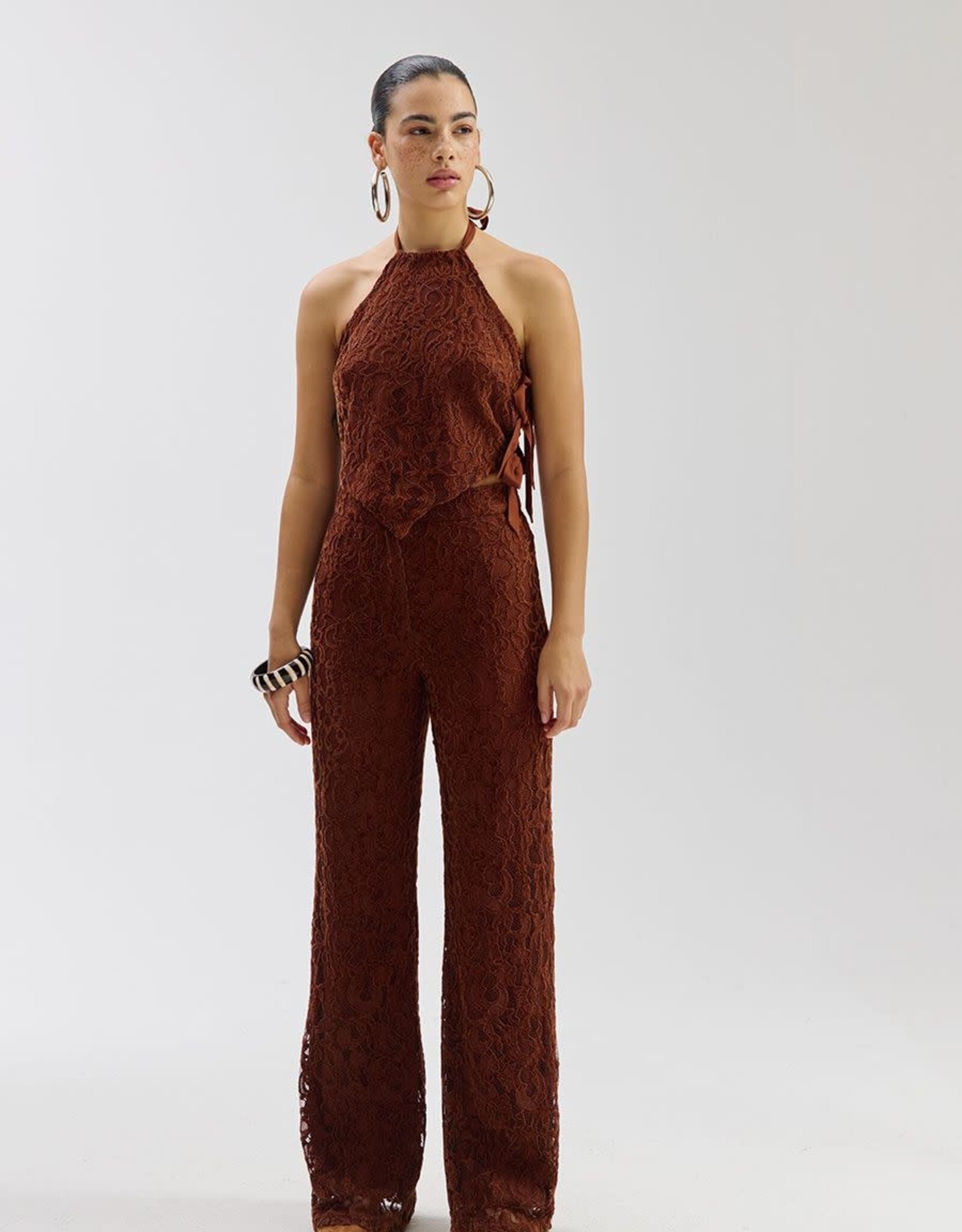 Harper&Yve Broek 'Lola' - Saddle Brown - Harper&Yve