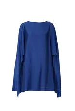 Bô-Dôme Jurk 'Karen' - Intense Blue  - Bô-Dôme