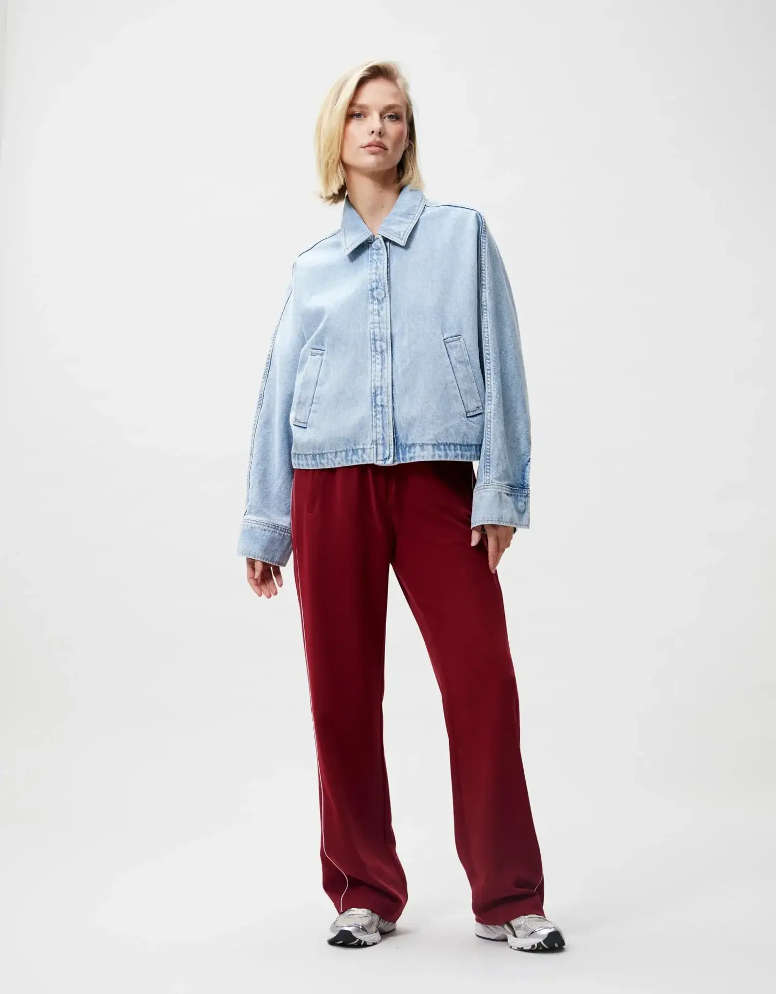 Catwalk Junkie Jacket Denim  'Batsleeve' - Blue - Catwalk Junkie